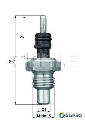 температурен датчик за Mercedes 190 (w201) BEHR TSE 5