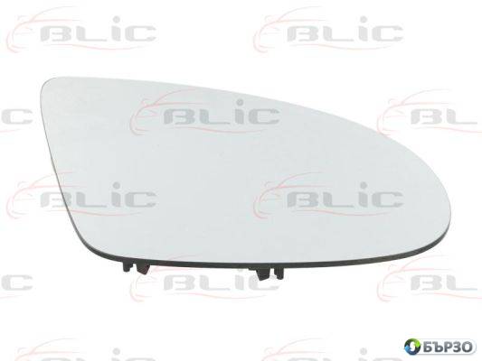 стъкло за странично огледало за Audi A2 (8Z0) BLIC 6102-02-1232791P