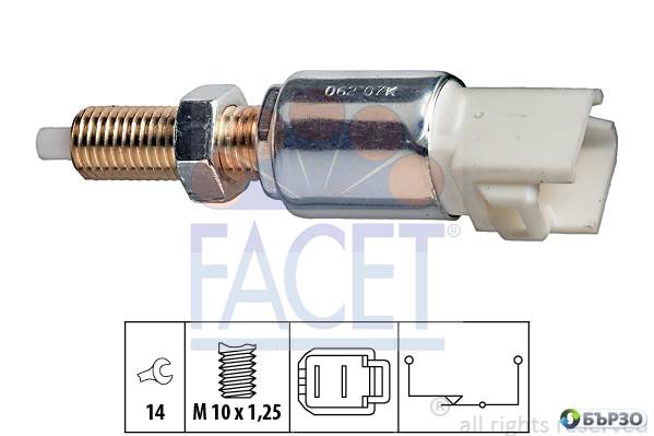 стоп машинка за Honda Odyssey (RA) 1994 FACET 7.1062