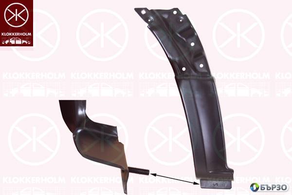 калник за VW Crafter 30-50 Platform (2F) KLOKKERHOLM 3547331