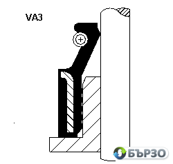 гумичка за клапан за DAF 95...