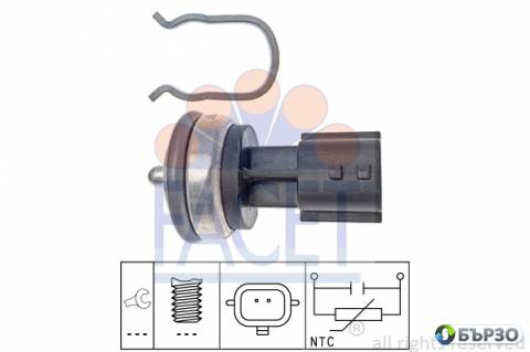 температурен датчик за...